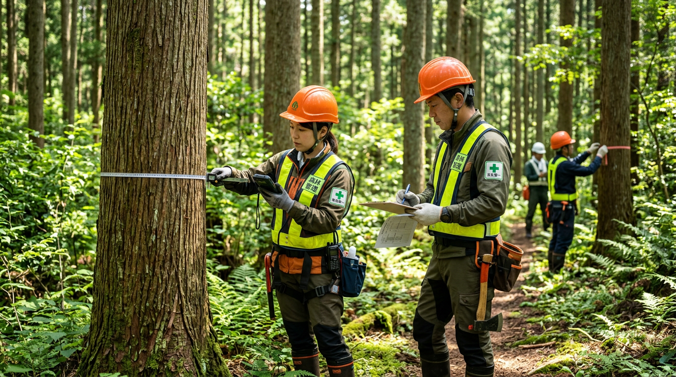 山林管理サポートサービス - 持続可能な森林経営と適切な山林管理